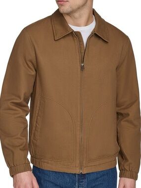 Levi’s Canvas Utility Workwear Jacket Size XXL Tan Brown